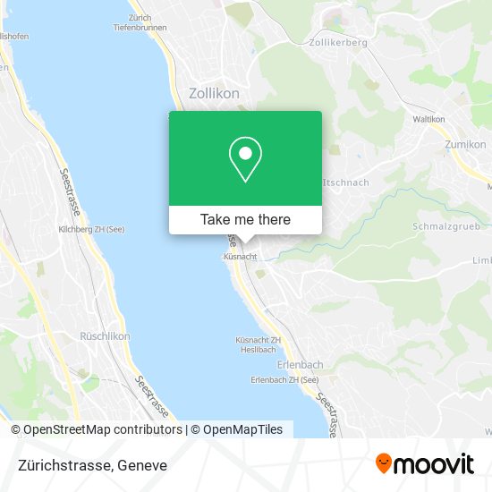 Zürichstrasse map