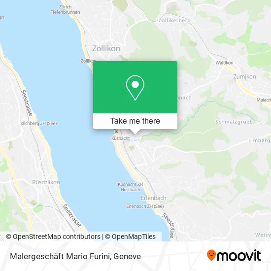 Malergeschäft Mario Furini map