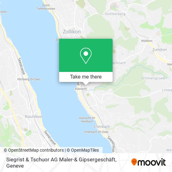 Siegrist & Tschuor AG Maler-& Gipsergeschäft map