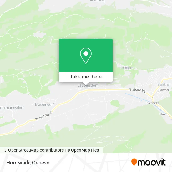 Hoorwärk map