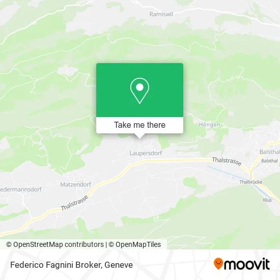 Federico Fagnini Broker map