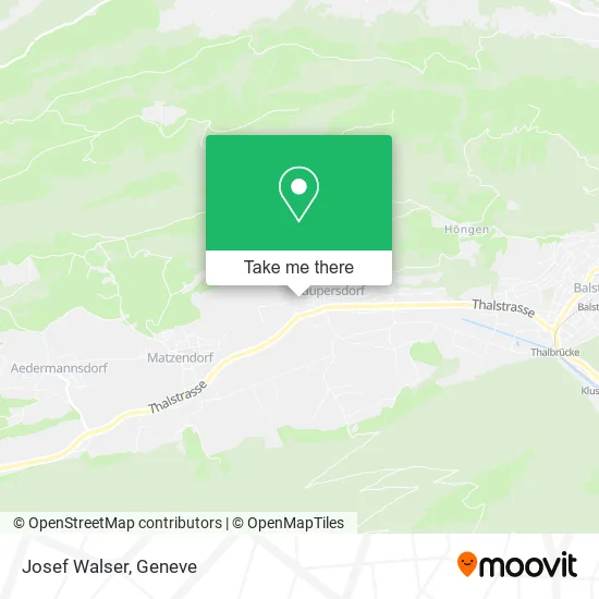 Josef Walser map