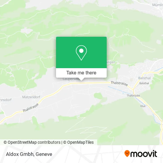 Aldox Gmbh map
