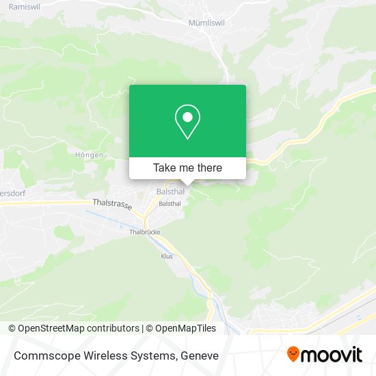Commscope Wireless Systems map