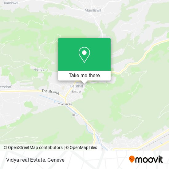 Vidya real Estate map