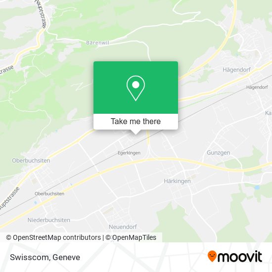 Swisscom map