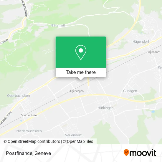 Postfinance map