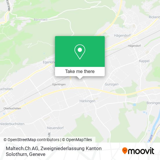 Maltech.Ch AG, Zweigniederlassung Kanton Solothurn map