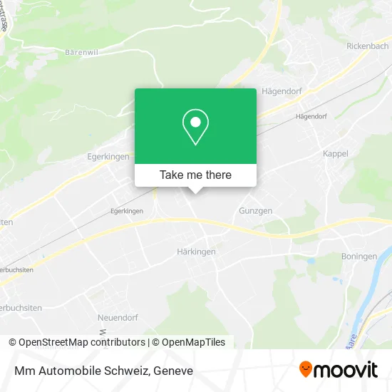 Mm Automobile Schweiz map