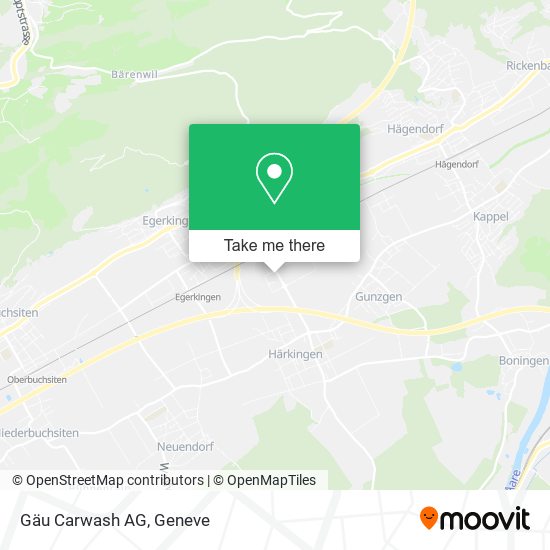 Gäu Carwash AG map