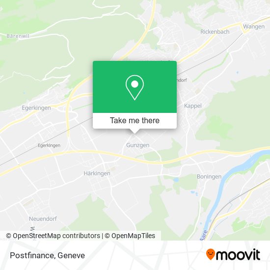 Postfinance map