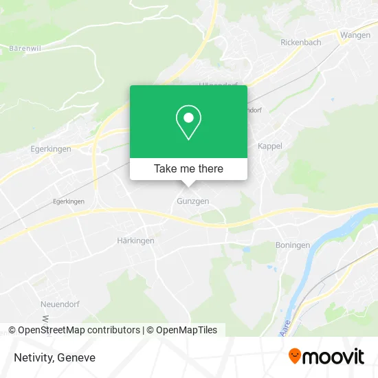 Netivity map