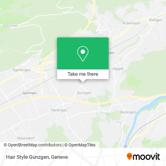 Hair Style Gunzgen map