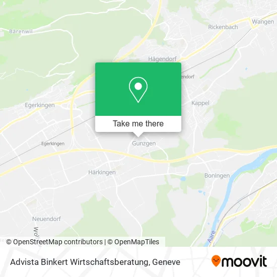 Advista Binkert Wirtschaftsberatung map