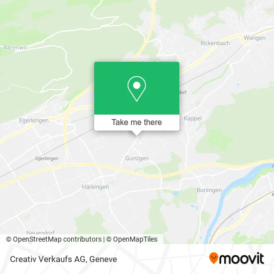 Creativ Verkaufs AG map