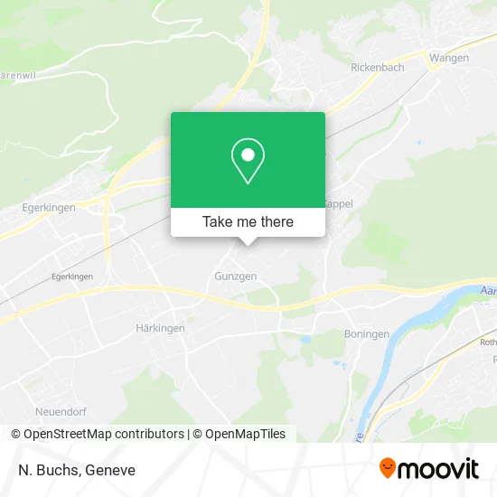 N. Buchs map
