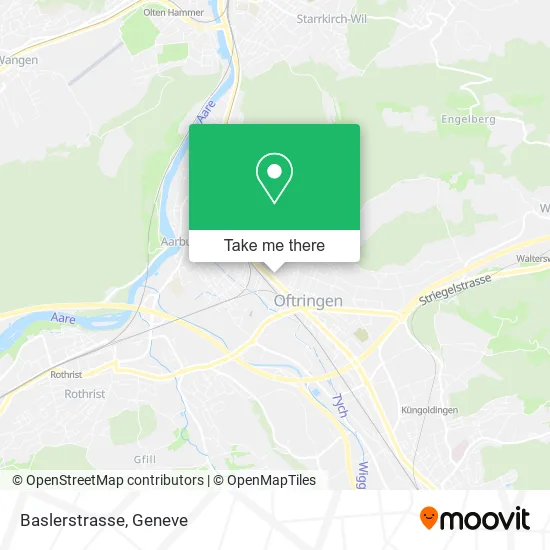 Baslerstrasse map