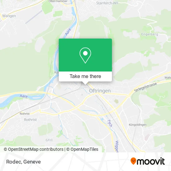 Rodec map