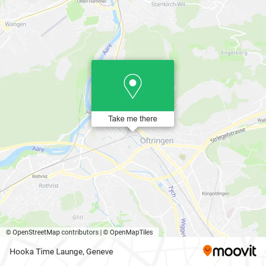 Hooka Time Launge map