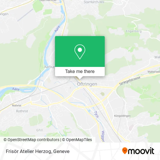Frisör Atelier Herzog map