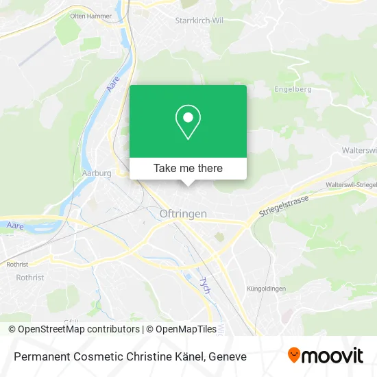 Permanent Cosmetic Christine Känel map