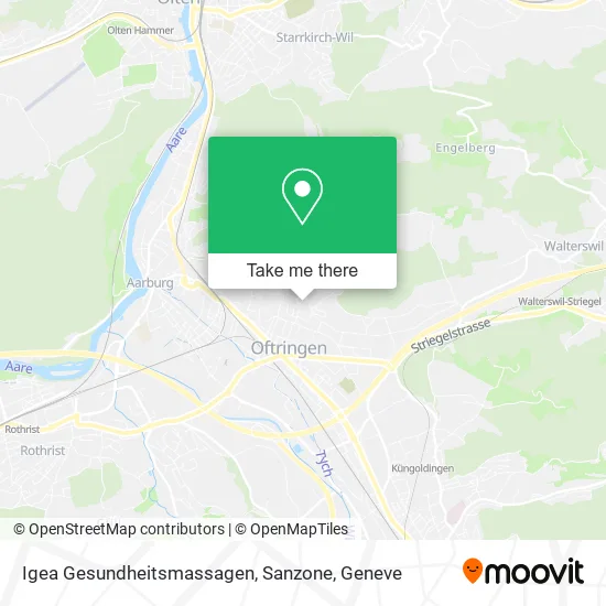Igea Gesundheitsmassagen, Sanzone map