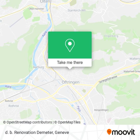 d. b. Renovation Demeter map
