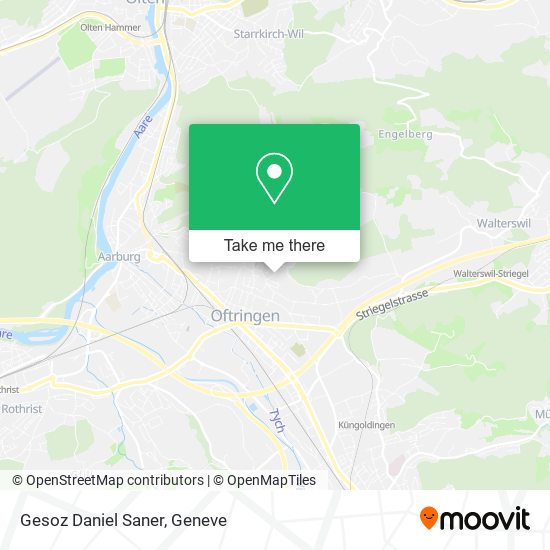 Gesoz Daniel Saner map