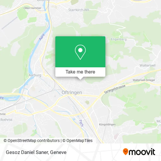 Gesoz Daniel Saner map