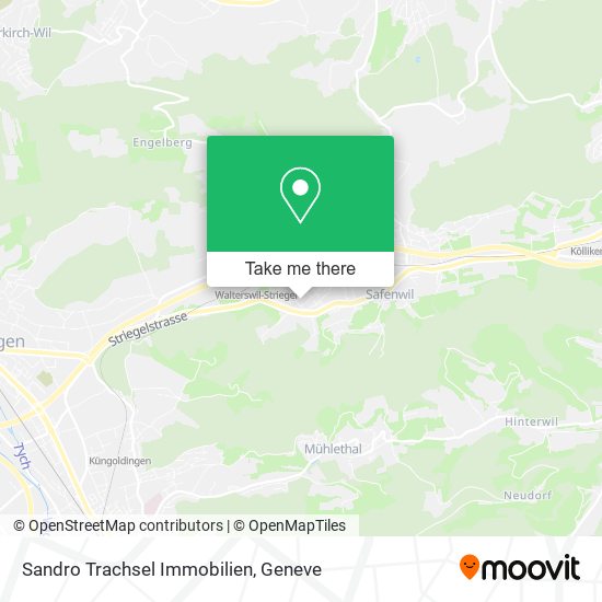 Sandro Trachsel Immobilien map