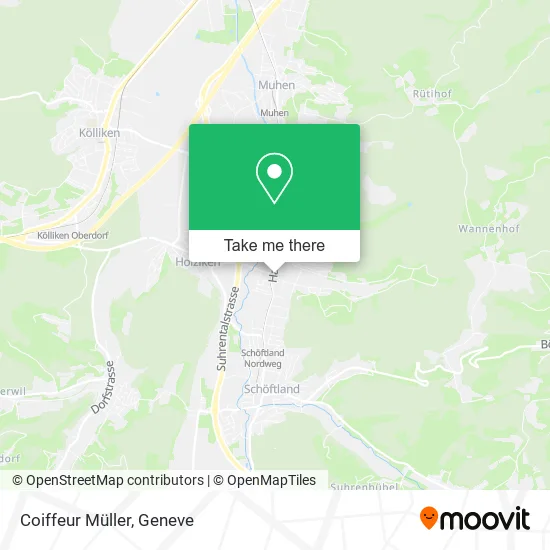 Coiffeur Müller map