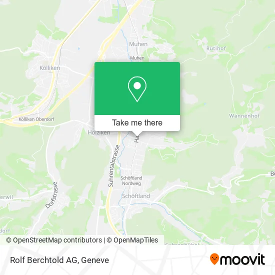 Rolf Berchtold AG map