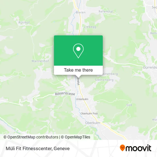 Müli Fit Fitnesscenter map