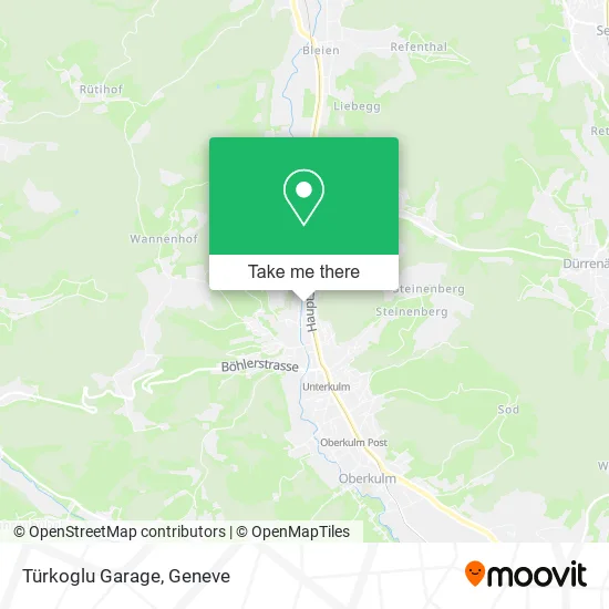 Türkoglu Garage map