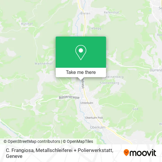 C. Frangiosa, Metallschleiferei + Polierwerkstatt map