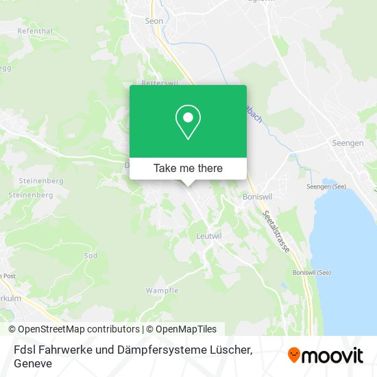 Fdsl Fahrwerke und Dämpfersysteme Lüscher map