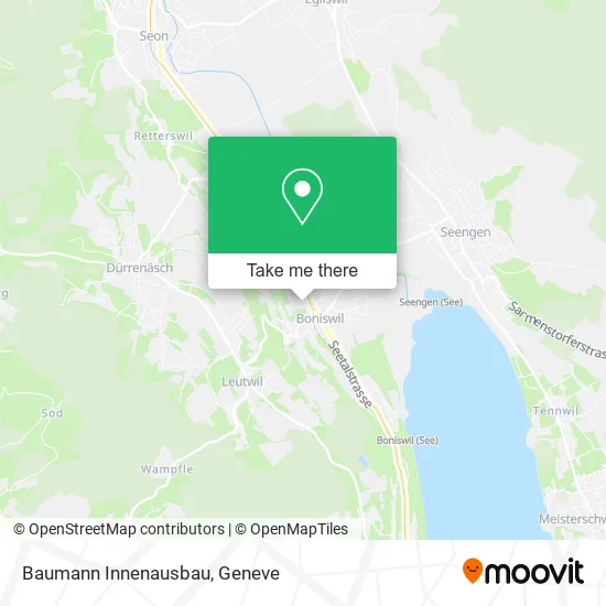 Baumann Innenausbau map