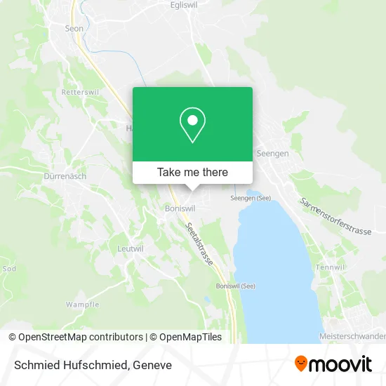 Schmied Hufschmied map