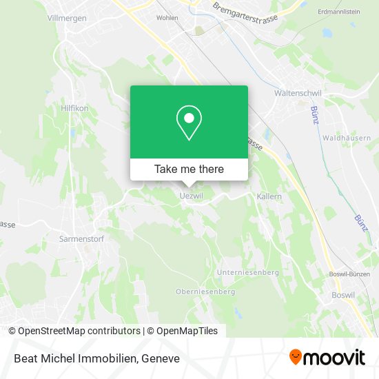 Beat Michel Immobilien map