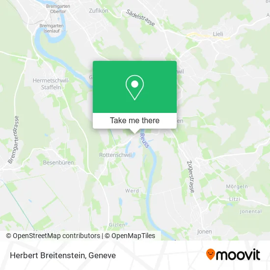 Herbert Breitenstein map