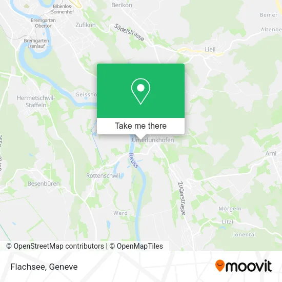 Flachsee map