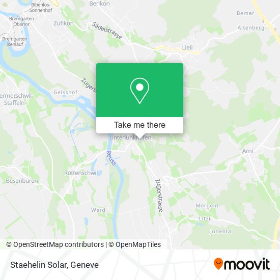 Staehelin Solar map