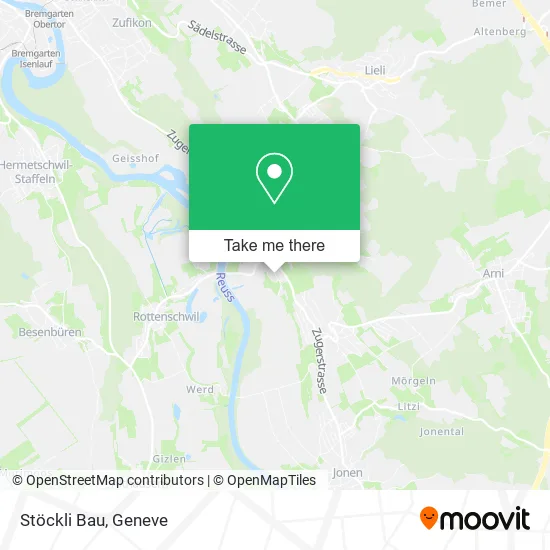 Stöckli Bau map