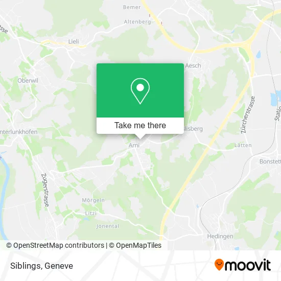 Siblings map