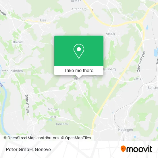 Peter GmbH map