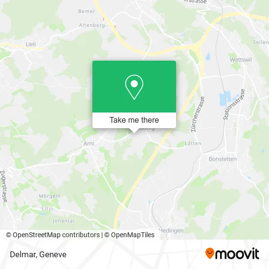 Delmar map