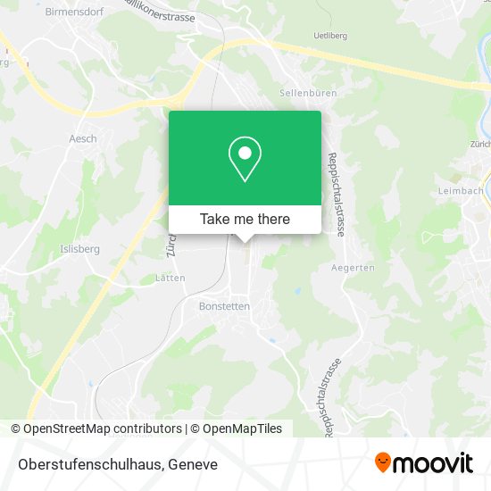 Oberstufenschulhaus map
