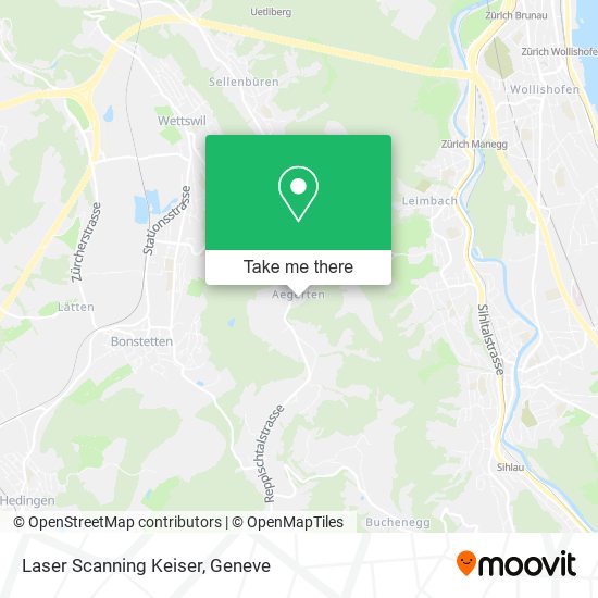 Laser Scanning Keiser map