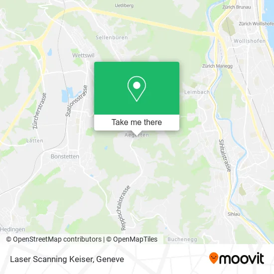 Laser Scanning Keiser map