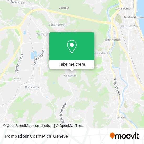 Pompadour Cosmetics map